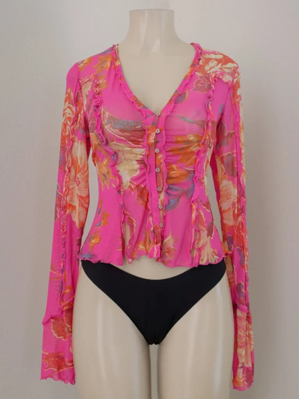 FREE PEOPLE - Floral Top